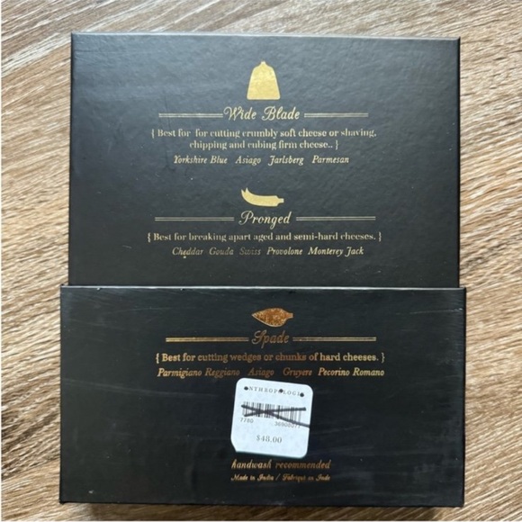 Anthropologie cheese knives set‎ of 3 - Picture 2 of 2